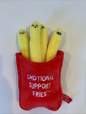 What Do You Meme Plush Emotional Support Fries Incomplete Set